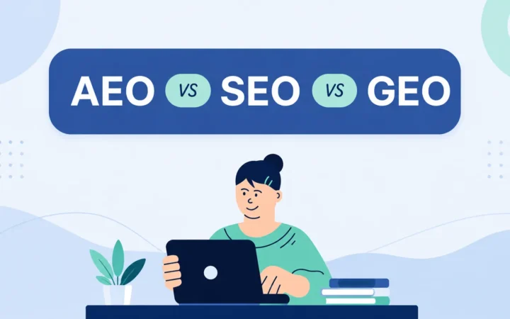 SEO, AEO und GEO: Die drei Säulen moderner Sichtbarkeit im Internet