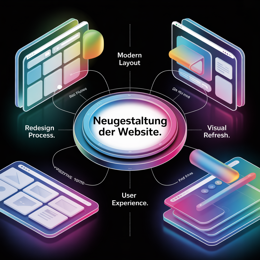Neugestaltung der Website
